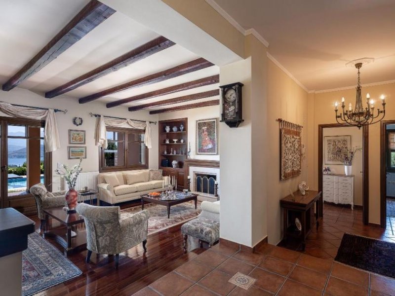 Sternes Kreta, Sternes: Luxusvilla in erhabener Lage mit perfekter Aussicht zu verkaufen Haus kaufen